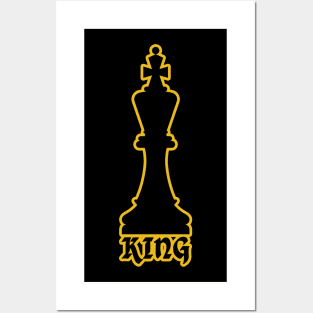 Chess King Posters and Art